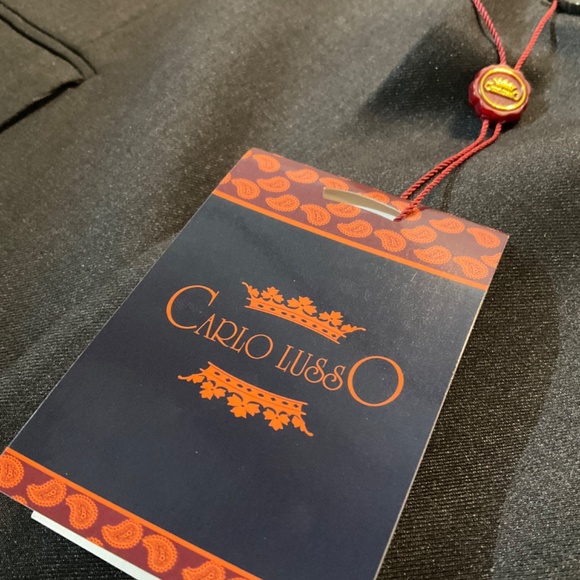 Carlos Lusso Super Deluxe Jacket Suit Grey Size 42R - Picture 8 of 10